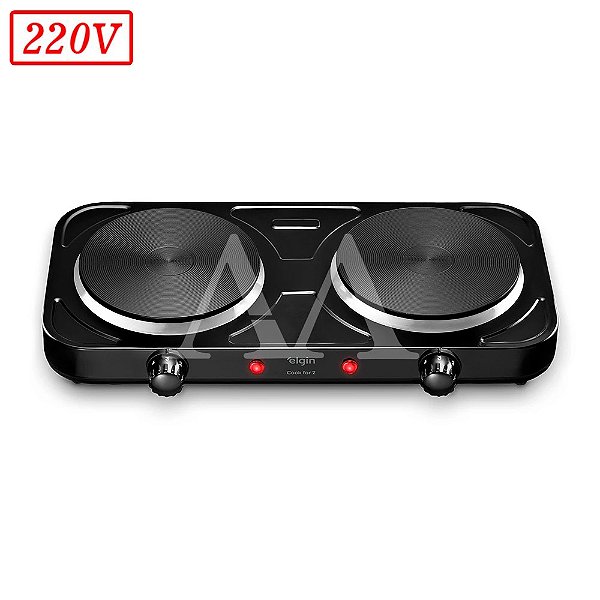 FOGAO 2B ELETRICO ELGIN 220V PRETO