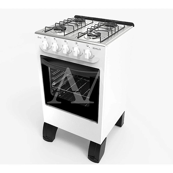 FOGAO 4B BRASLAR NEW SIRIUS SIMPLES S/ TAMPO BRANCO