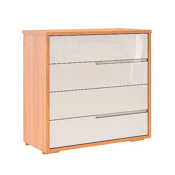 COMODA 4G ROBEL CONCEPT PUX CAVA FREIJO/OFF WHITE LISO