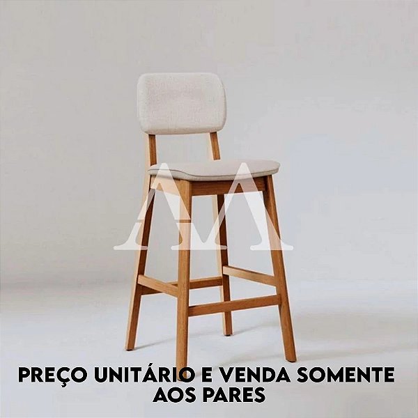 BANQUETA IMCAL CLASSIC LINHO/NATURE