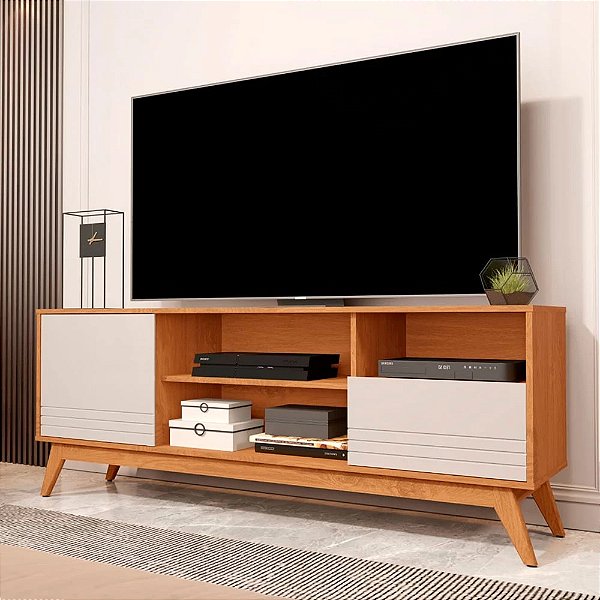 RACK GIGA KAIRO WOOD NATURE/OFF WHITE