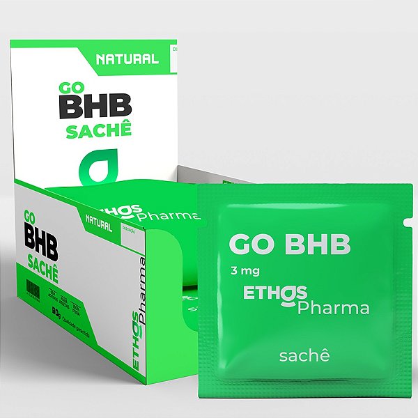 Go BHB substitua a Gordura por Energia sachê 3g