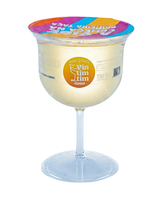 Kit 6 Taças de Coquetel de Pêssego e Vinho | VINTIMTIM Pronto para Beber