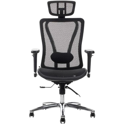 Cadeira Moscou giratória Presidente com apoio para a lombar