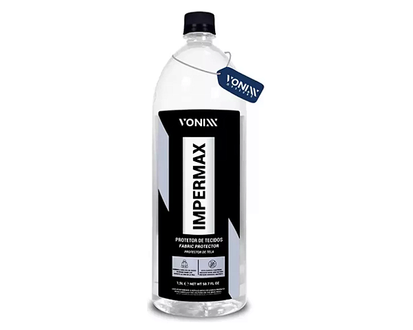 Impermax Impermeabilizante Protetor De Tecidos 1,5l Vonixx  para estofados automotivos e domésticos de alta performance