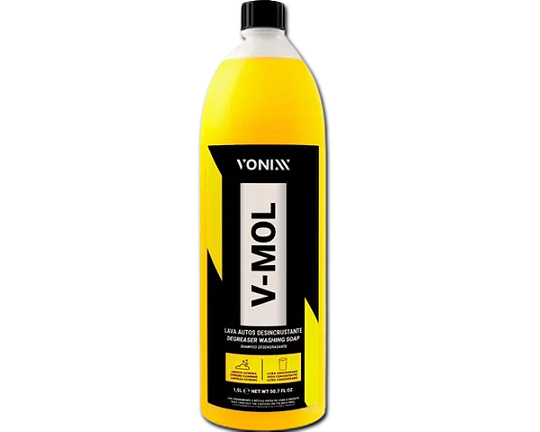 Produto Para Lavar Carro Moto Shampoo Desengraxante Vonixx V-mol 1,5l