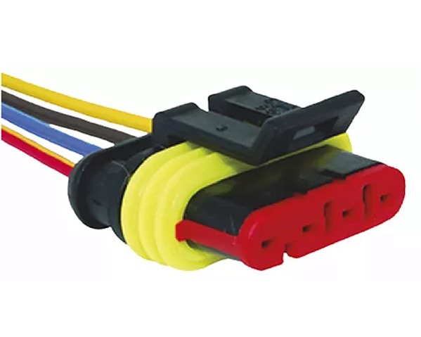 Conector 4 Vias Bomba Comb. atuador M.lenta Palio Tempra Uno  Ref.: TC1031