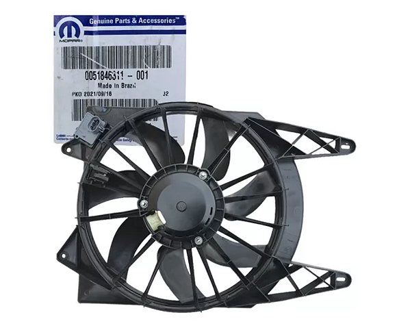 Ventoinha Radiador Fiat Mobi Grand Siena Nova Fiorino Valeo Ref.:518446311