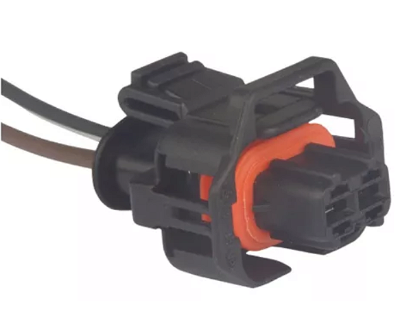 Conector 02 Vias - Bico Injetor / Sensor Temp Fiat Gm Vw