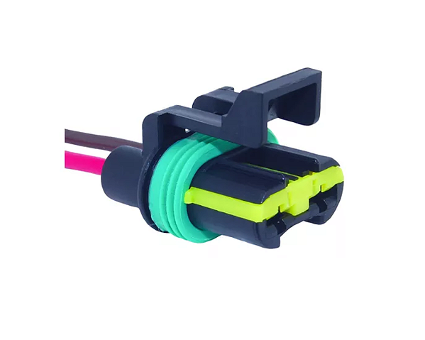 Conector Elétrico Femea 02 Vias Ventuinha - Palio Tempra Novo Uno Novo Palio Grand Siena Ref.: TC2021