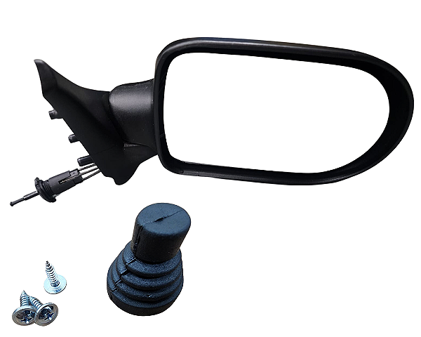 Retrovisor Uno Economy 2 Portas 2008 A 2011 Com Controle Le