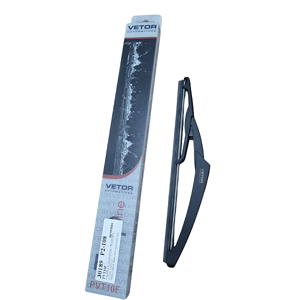 Palheta Limpador Traseiro (Refil) Fiat Novo Uno 2011 - 2013 Ref.PVT10F