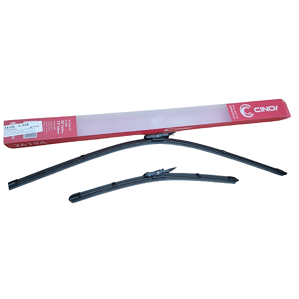 Palheta Limpador Dianteiro 16" 26" Silicone (Par) Fiat Gm Cintroen Ford Peugeot  Ref.YNPS2616A