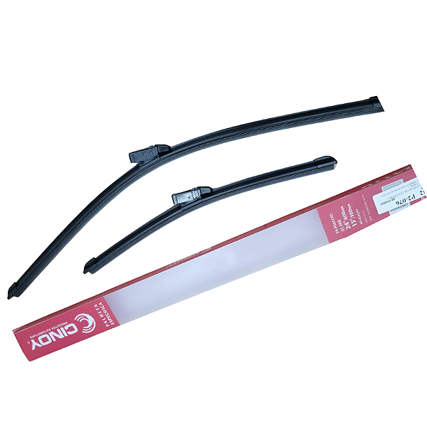 Palheta Limpador Dianteiro 15" 24" Silicone (Par)  Fiat Idea 2011 Fase 1 Ref.PVF2415