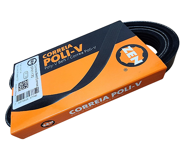 Correia Do Alternador E Ar Condicionado Novo Uno Economy 1.0 1.4 Grand Siena Punto 1.4  Ref: 5pk1170