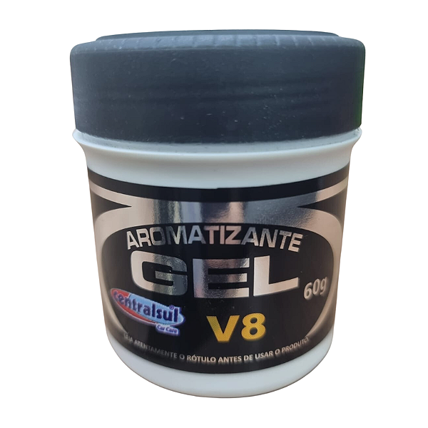 Aromatizante Gel V8 Pote 60g - Centralsul  Ref.0003522