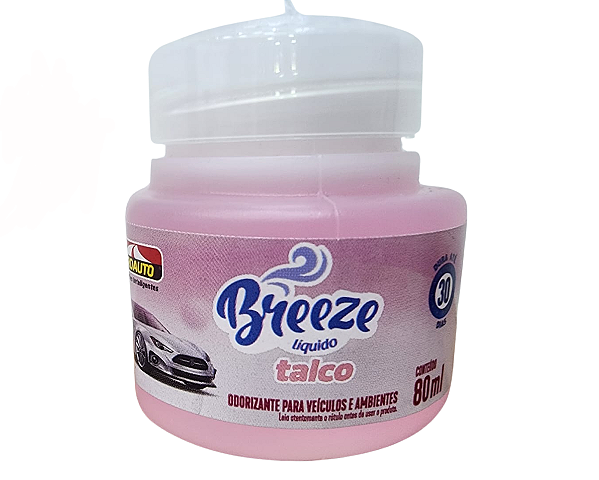 Aromatizante Cheirinho Breeze Líquido Talco 80ml  Proauto
