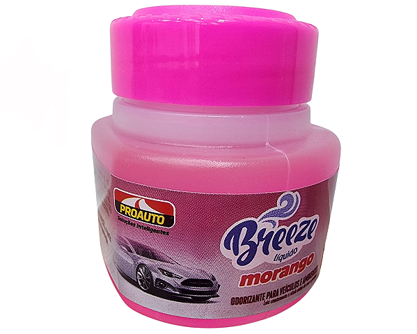 Aromatizante Cheirinho Breeze Líquido Morango 80ml da Proauto