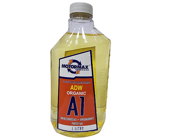 Aditivo Radiador Orgânico MotorMax ADW A1 Pronto Para Uso Cor Laranja 1l Ref: 99102