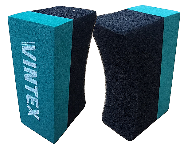Kit 02 Aplicadores De Pneu Pretinho Vonixx Linha Vintex Anatômico Ref: 2019013