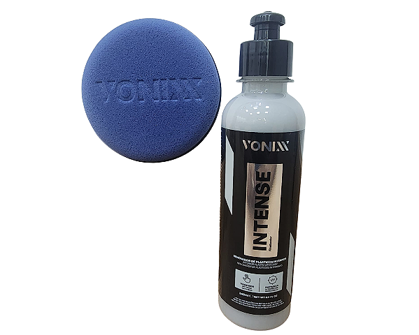 Intense Renovador De Plástico Interno 240ml + Aplicador De Espuma Vonixx