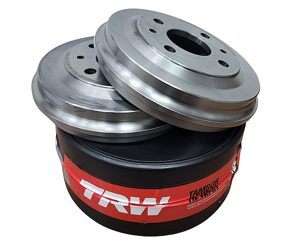 Par Tambor Campana Freio Traseira Palio Prêmio Uno Fiorino Siena Fire 1.0 e 1.4 de 2001 a 2013 Ref: RPTA00220