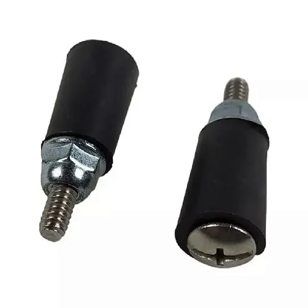 Parafuso para assento sanitário com borracha expansiva - Par