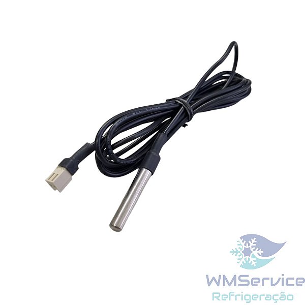 Sensor De Temperatura Preto Metalfrio