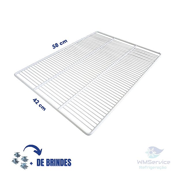 Grade Prateleira Imbera VRS16 / CCV315 + 4 suportes