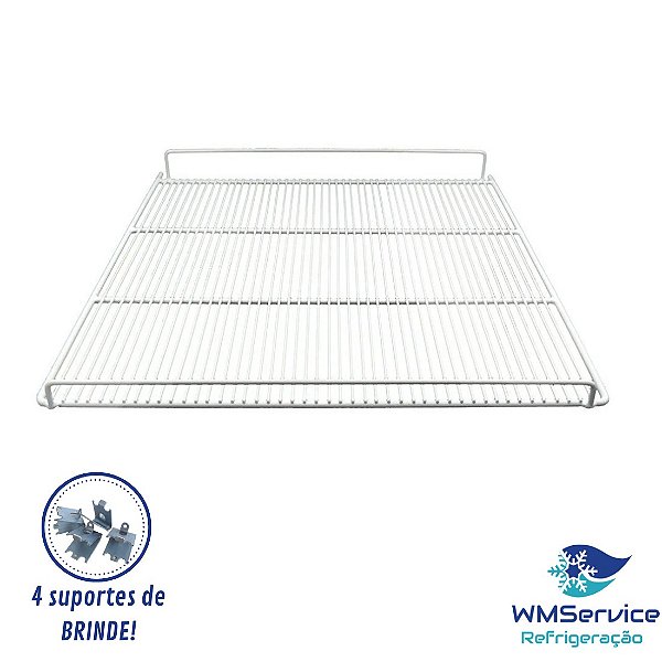 Grade Prateleira Esmaltec CV520 + 4 Suportes