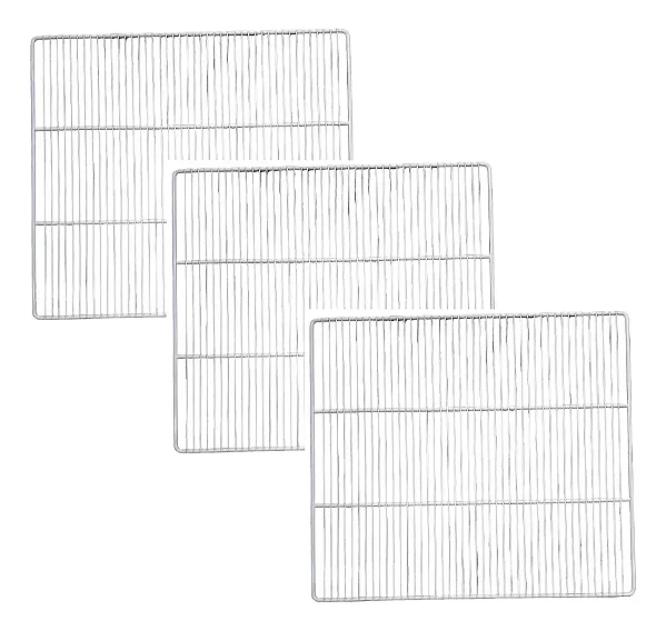 Kit 3 Grades Prateleiras Para Cervejeira Ccv355/vrs19