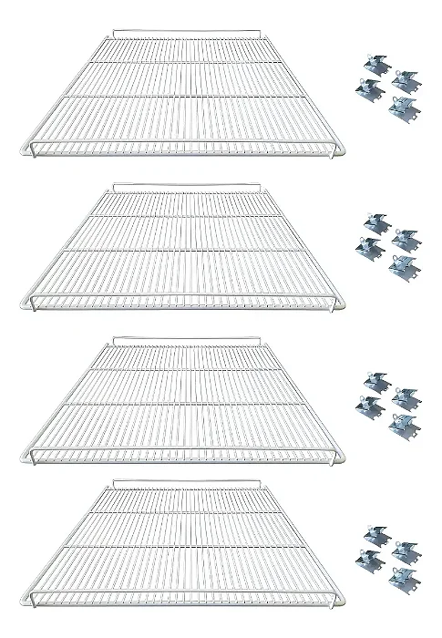 Kit 4 Grades Prateleiras Para Metalfrio Vn50