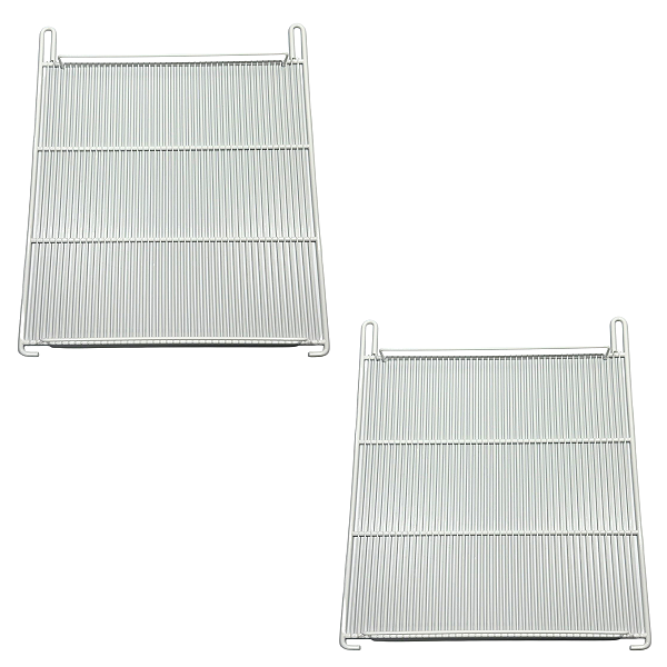 Kit 2 Grades Prateleiras Para Metalfrio Vf55 Vf56 G148