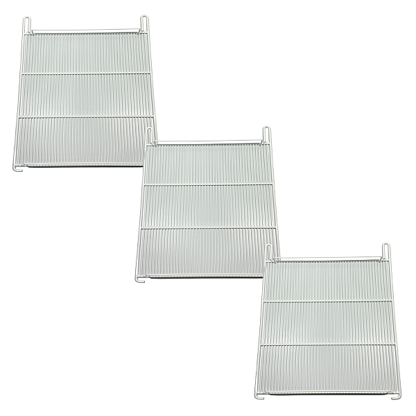 Kit 3 Grades Prateleiras Para Metalfrio Vf55 Vf56 G148