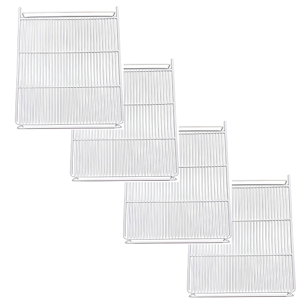 Kit 4 Grades Prateleiras Fricon Slim Vrf 284