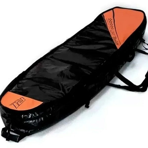 Capa Sarcófago Para 4 Pranchas De Surf 6'6 Com Rodas