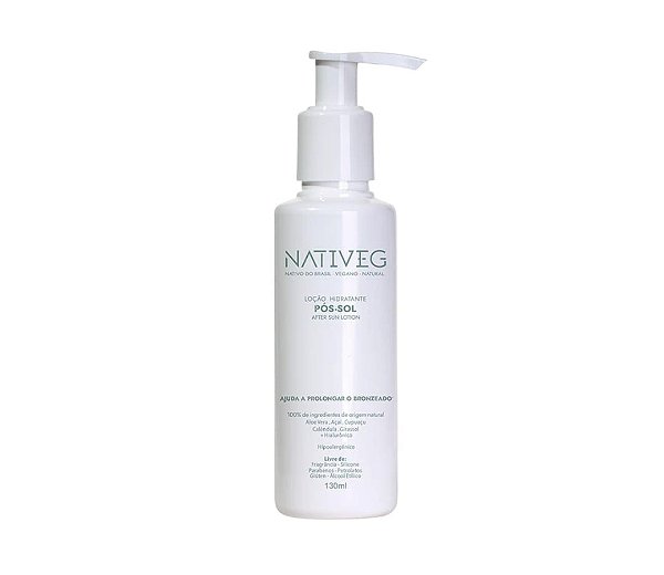Loção Hidratante Nativeg Pós-sol - Bronze Prolongado