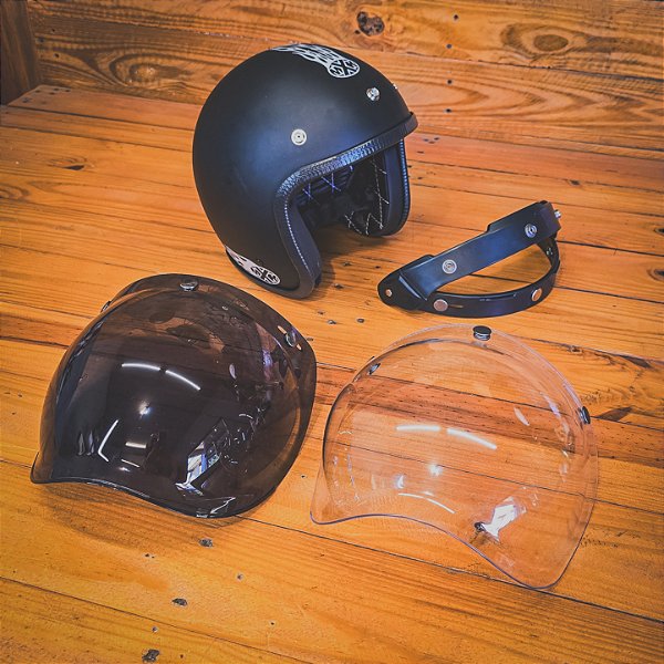 Viseira Bolha (várias cores)