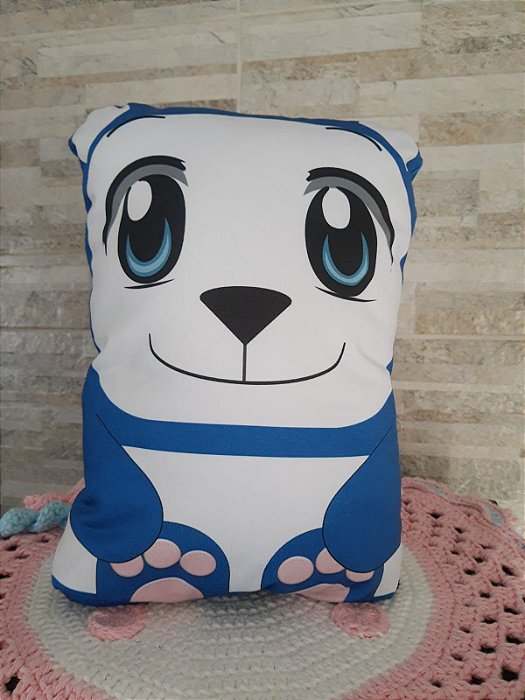 Almofada - Panda Azul