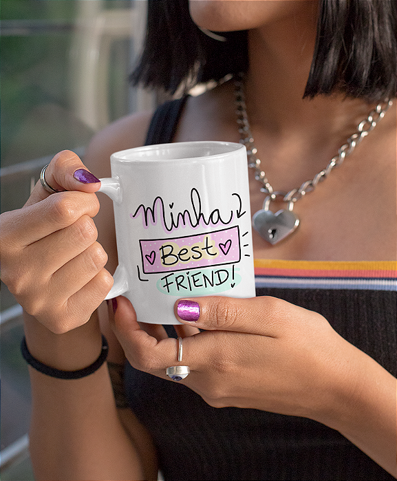 Caneca " Minha best friend"