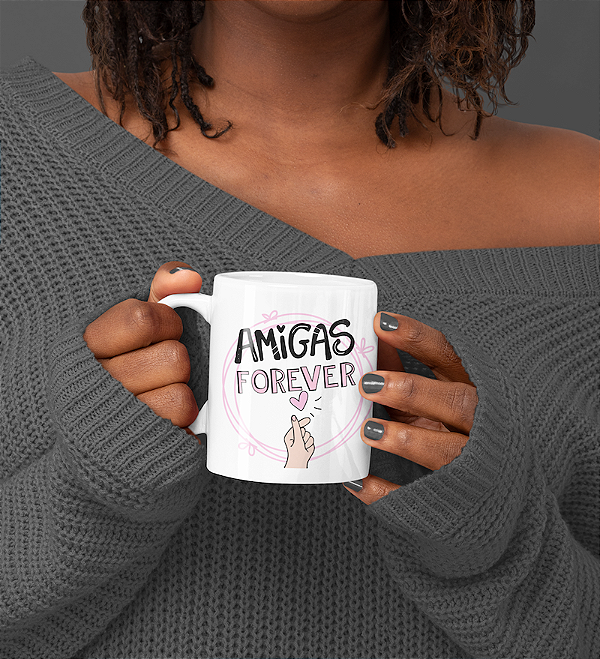 Caneca " Amigas Forever"