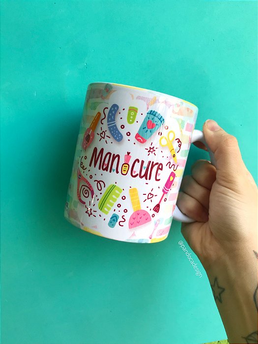 Caneca " Manicure"