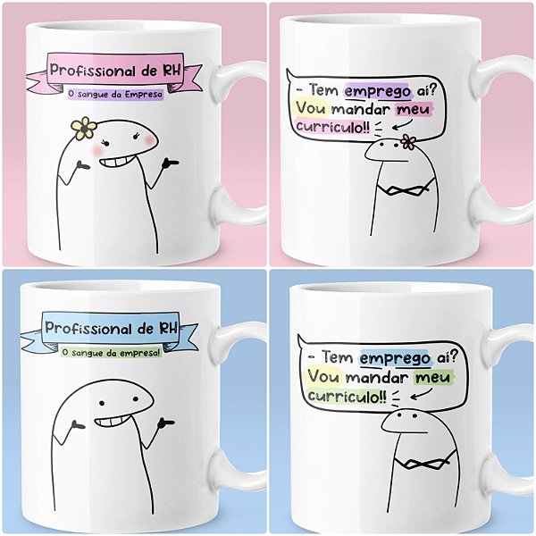 Caneca " Profissional de RH"