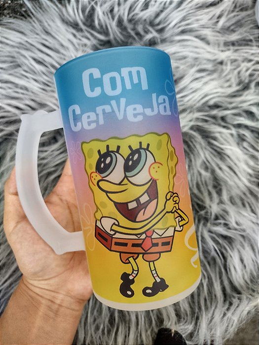 Caneca de Chopp " Bob Esponja "