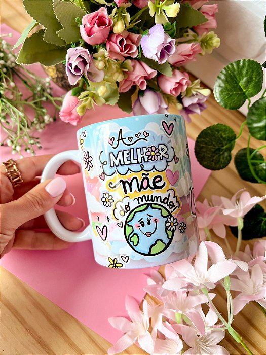 Caneca " A melhor mãe do Mundo"
