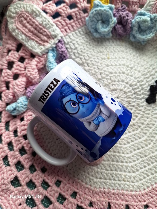 Caneca Porcelana - Tristeza