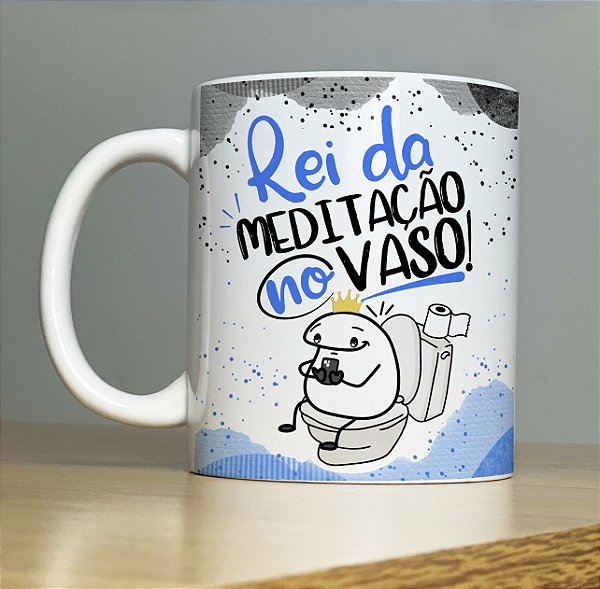 Caneca " Rei da meditação do Vaso " Coleção 2023