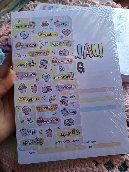 Miolo Planner 2026 - Apenas impressão