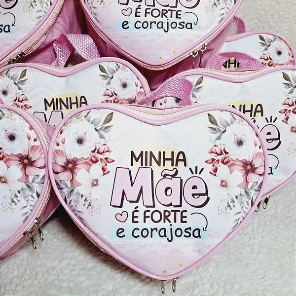 Dia das Mãe - Necessaire de Coração