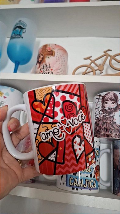 Caneca Namorados - Amo você